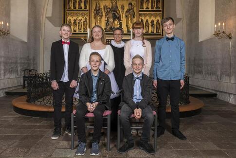 Konfirmeret i Østbirk Kirke