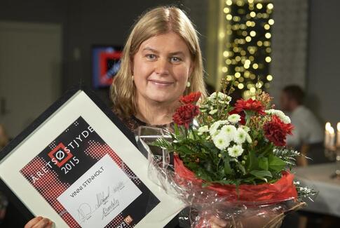 Vinni Stenholt blev Årets Østjyde 2015