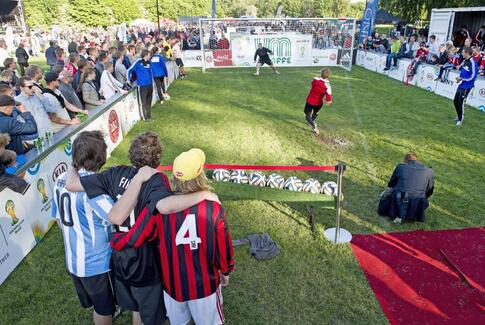 Fodboldfest i Horsens