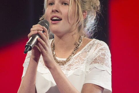 Gedveds Sara er med i Voice Junior